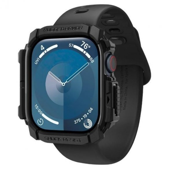 Spigen Rugged Armor caz Apple Watch 10 (42mm) - negru