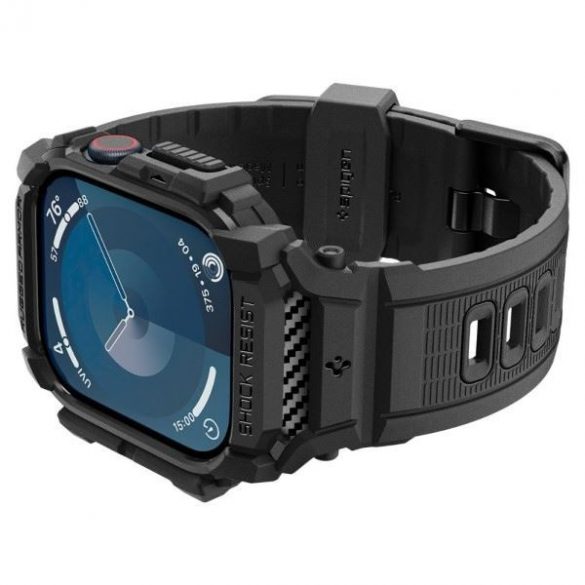 Spigen Rugged Armor Pro Caz Apple Watch 10 (42mm) - Negru