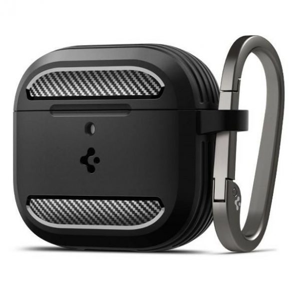 Carcasă Spigen Rugged Armor AirPods 4 - negru