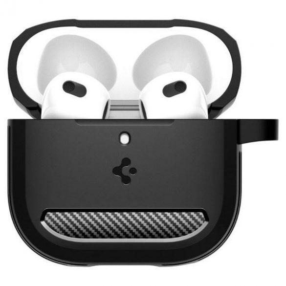 Carcasă Spigen Rugged Armor AirPods 4 - negru