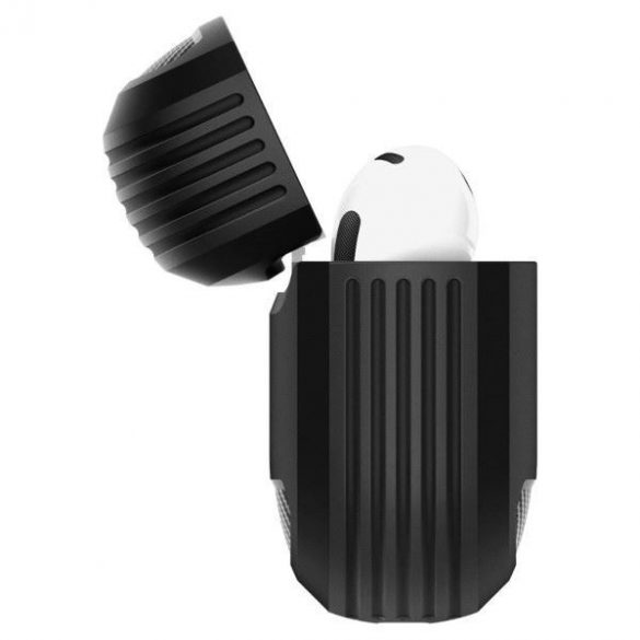 Carcasă Spigen Rugged Armor AirPods 4 - negru