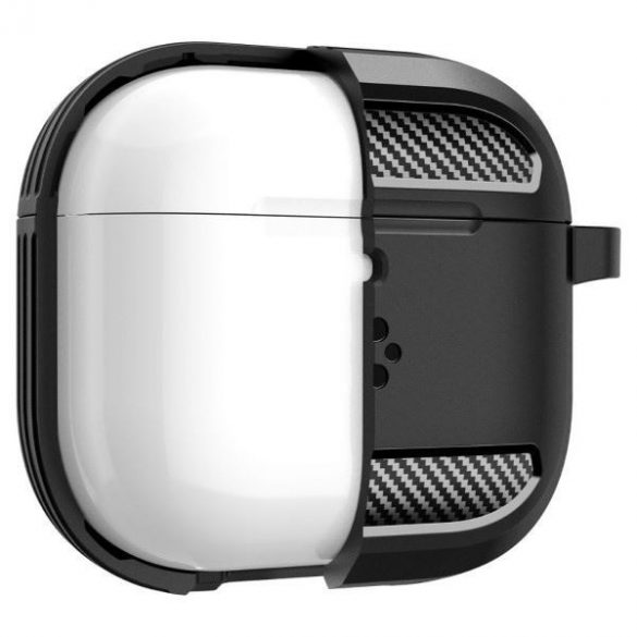 Carcasă Spigen Rugged Armor AirPods 4 - negru