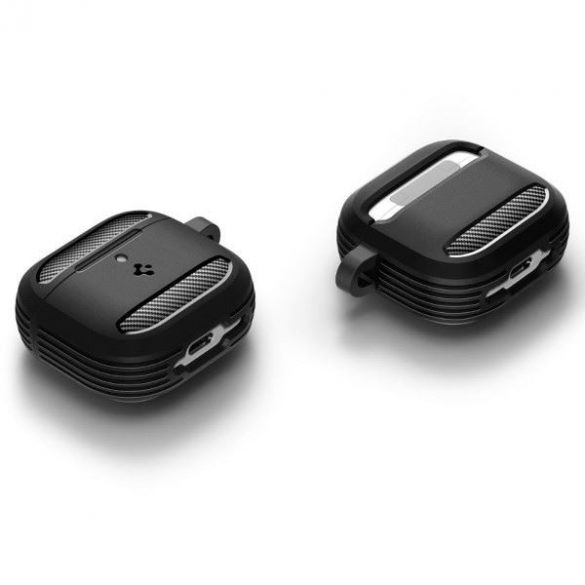 Carcasă Spigen Rugged Armor AirPods 4 - negru