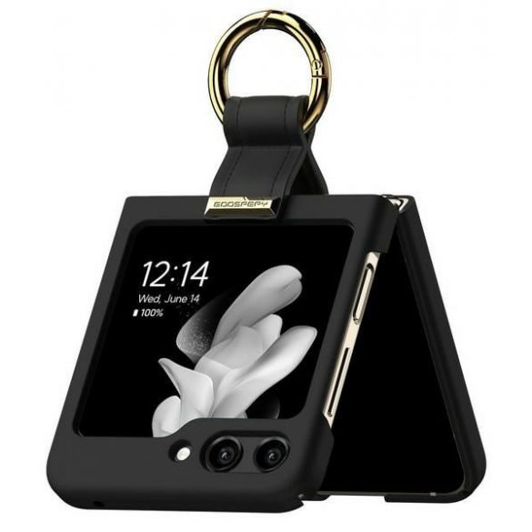 Mercury Gold Ring caz Samsung Galaxy Flip6 F741 - negru