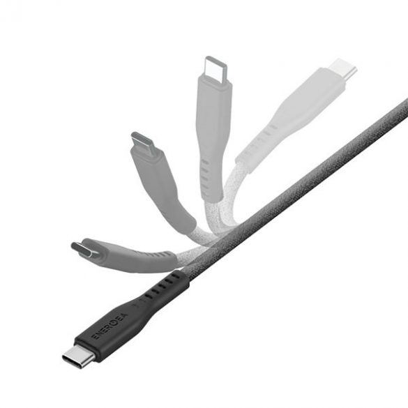 ENERGEA kabel Flow USB-C - Lightning C94 MFI 1,5m czarny/negru 60W 3A PD Încărcare rapidă