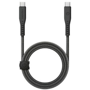 ENERGEA kabel Flow USB-C - USB-C 1,5m czarny/negru 240W 5A PD Încărcare rapidă