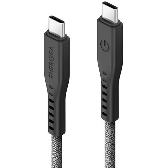 ENERGEA kabel Flow USB-C - USB-C 1,5m czarny/negru 240W 5A PD Încărcare rapidă