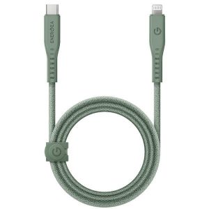 ENERGEA kabel Flow USB-C - Lightning C94 MFI 1,5 m zielony/verde 60W 3A PD Încărcare rapidă