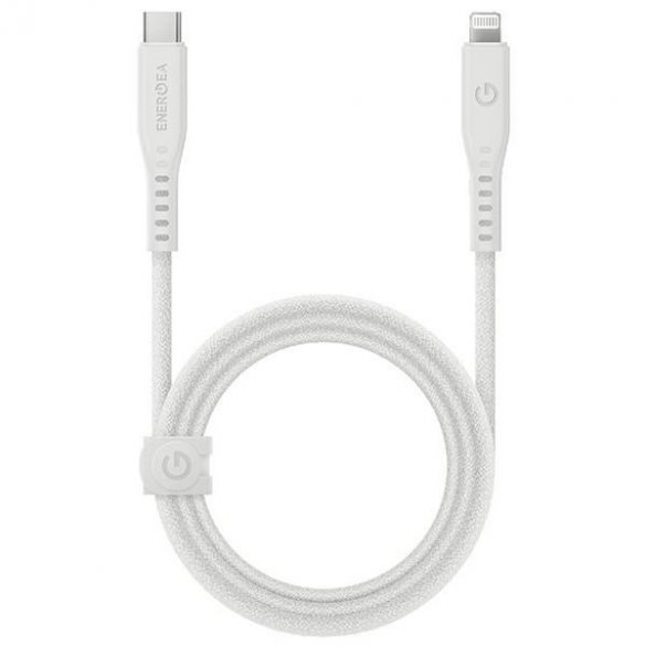 ENERGEA kabel Flow USB-C - Lightning C94 MFI 1.5m biały/alb 60W 3A PD Fast Charge