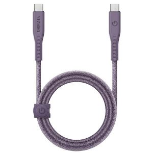 ENERGEA kabel Flow USB-C - USB-C 1,5m fioletowy/violet 240W 5A PD Încărcare rapidă