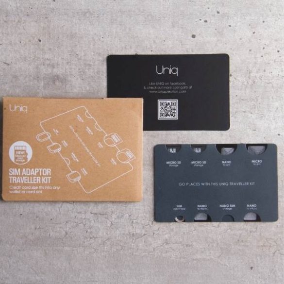 UNIQ Sim Adapter Traveler Kit 7in1 organizator