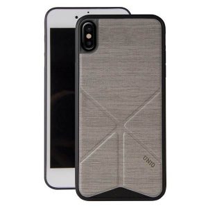 Husa UNIQ etui Transforma Ligne iPhone X/Xs szary/ash grey