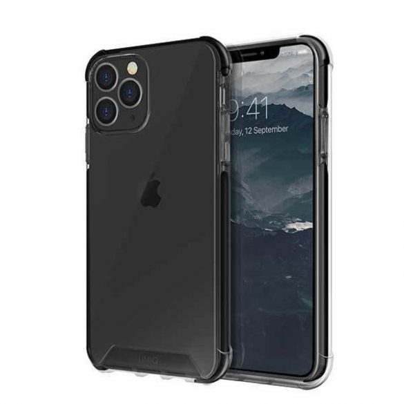 Husă UNIQ etui Combat pentru iPhone 11 Pro czarny/carbon black