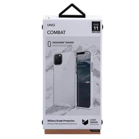 UNIQ Husă Combat iPhone 11 Pro alb/blanc alb husă