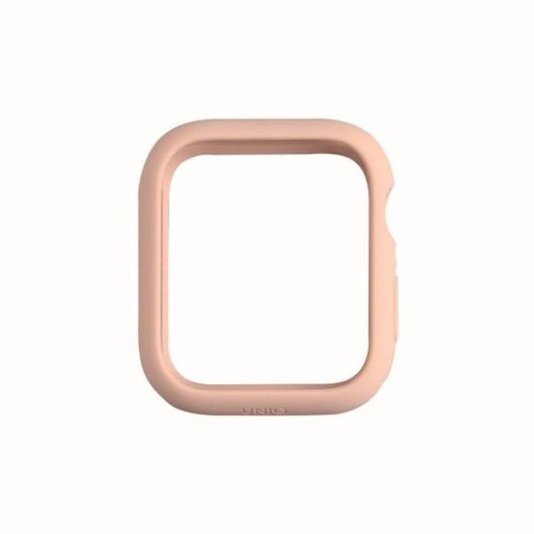 UNIQ și Lino Apple Watch Series 4/5/6/SE 44mm. różowy/roz fard de obraz