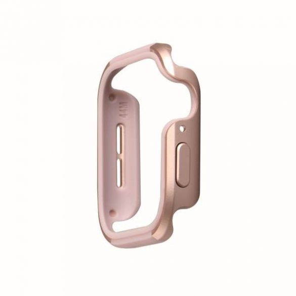 UNIQ și Valencia Apple Watch Series 4/5/6/SE 40mm. różowo-złoty/blush gold roz