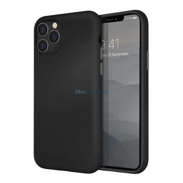 Husă UNIQ Lino Hue pentru iPhone 11 Pro - negru