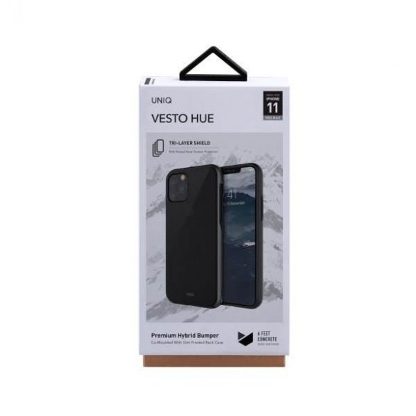 Carcasa UNIQ etui Vesto Hue iPhone 11 Pro Max szary/gunmetal