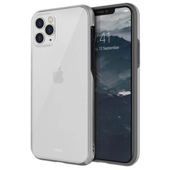 Carcasa UNIQ etui Vesto Hue pentru iPhone 11 Pro Max srebrny/argintiu