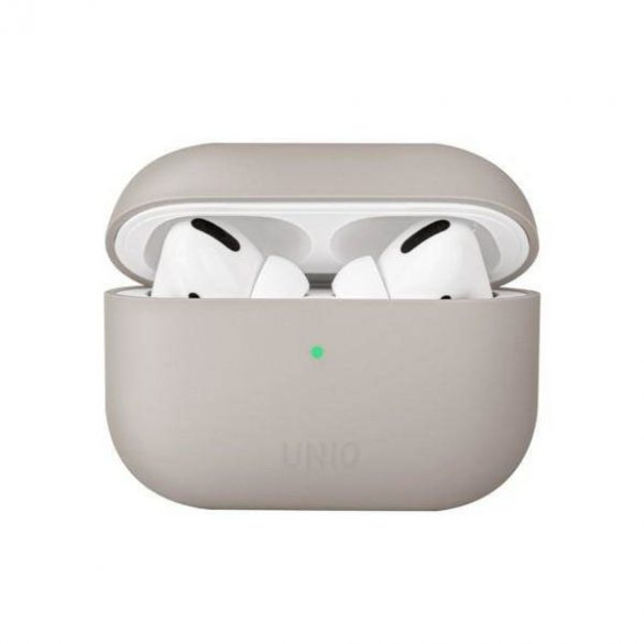 UNIQ și Lino AirPods Pro Husă din silicon beżowy/bej fildeș