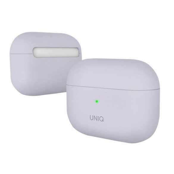 UNIQ etui Lino AirPods Pro Husă din silicon lawendowy/liliac lavandă