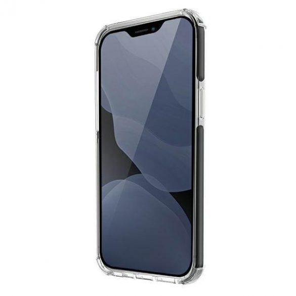 Carcasa UNIQ etui Combat pentru iPhone 12 Pro Max 6,7" negru de fum