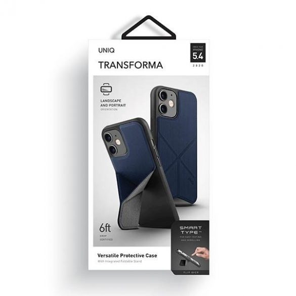 Carcasa UNIQ etui Transforma iPhone 12 mini 5,4" niebieski/albastru electric