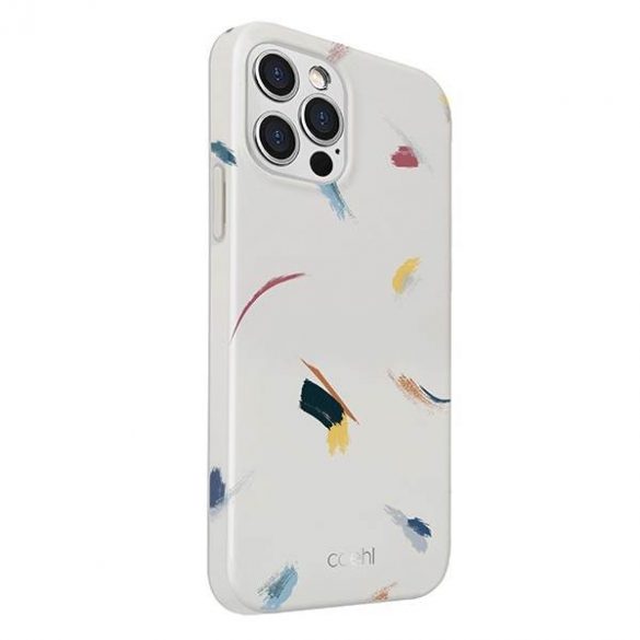 Husă UNIQ etui Coehl Reverie pentru iPhone 12/12 Pro 6,1" beżowy/moale fildeș