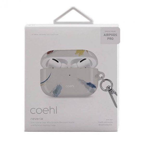 UNIQ etui Coehl Reverie AirPods Pro carcasă moale/fildeș