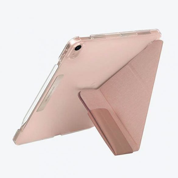 Carcasă antimicrobiană UNIQ și Camden pentru iPad Air 10,9" (2020) rożowy/roz bujor