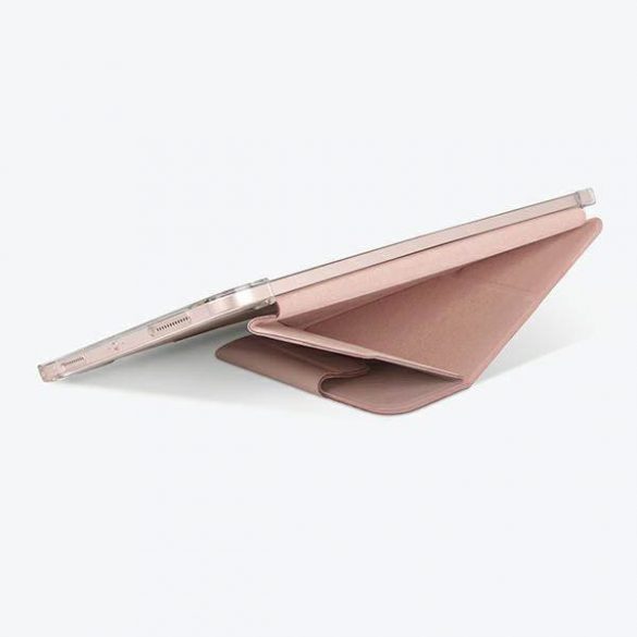 Carcasă antimicrobiană UNIQ și Camden pentru iPad Air 10,9" (2020) rożowy/roz bujor