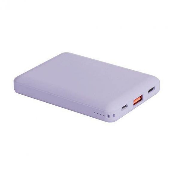 UNIQ Powerbank Fuele mini 8000mAh USB-C 18W PD Încărcare rapidă lawendowy/lavender