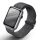 UNIQ pasek Aspen Apple Watch 40/38/41mm Seria 1/2/3/4/5/6/7/8/9/SE/SE2 împletit szary/granit gri