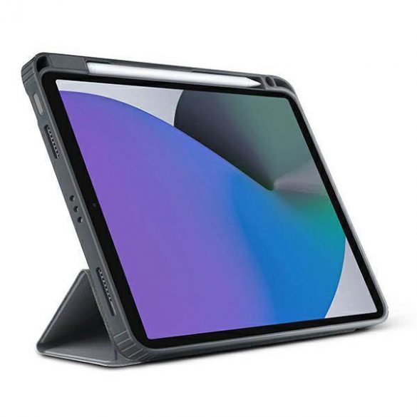 Carcasa UNIQ etui Moven iPad Pro 11" (2021/2020) antimicrobian szary/gri cărbune