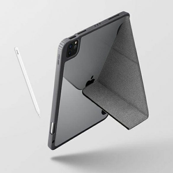 UNIQ Husă Moven iPad 10.2" (2021/2020/2019) gri/Husă gri cărbune