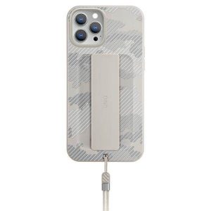 UNIQ etui Heldro iPhone 12 Pro Max 6,7" beżowy moro/ivory camo Husă antimicrobiană