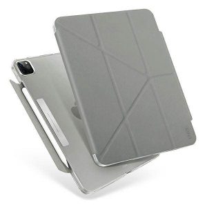 Carcasă antimicrobiană UNIQ etui Camden iPad Pro 11" (2021) szary/fossil grey