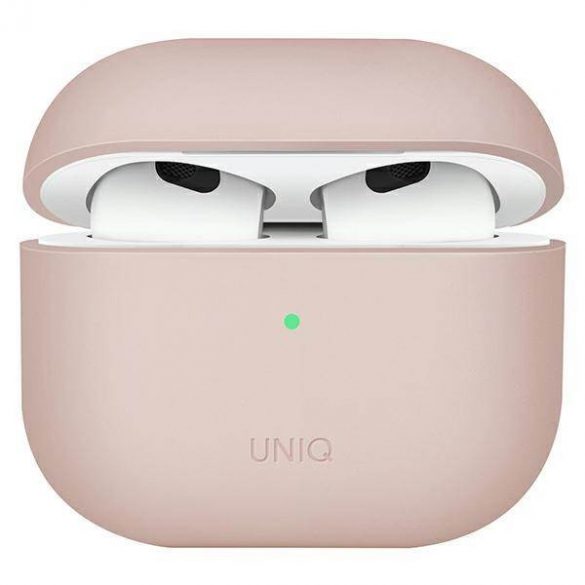 UNIQ și Lino AirPods 3 gen. Carcasă din silicon różowy/roz