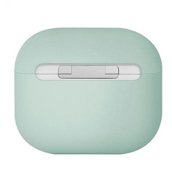 UNIQ și Lino AirPods 3 gen. Carcasă din silicon zielony/verde mentă