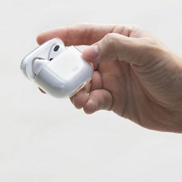 Carcasa transparenta UNIQ etui Glase AirPods 3