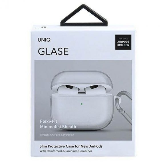 Carcasa transparenta UNIQ etui Glase AirPods 3