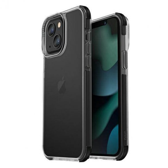 Husă UNIQ etui Combat pentru iPhone 13 mini 5,4" czarny/negru fum