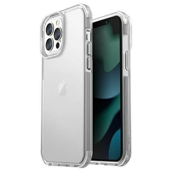 Husă UNIQ etui Combat pentru iPhone 13 Pro / 13 6,1" przezroczysty/crystal clear