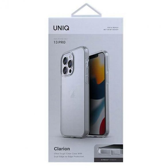 Husă transparentă UNIQ etui Clarion iPhone 13 Pro / 13 6,1" przezroczysty/lucent