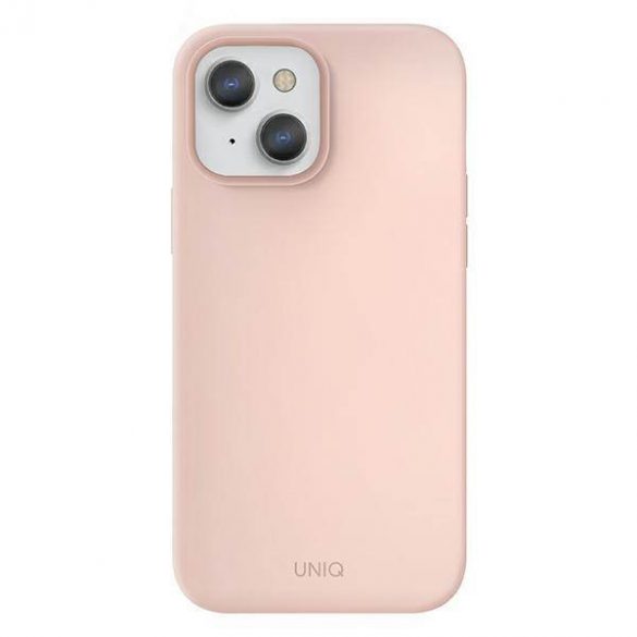 UNIQ etui Lino iPhone 13 / 14 / 15 6,1" rożowy/roz blush