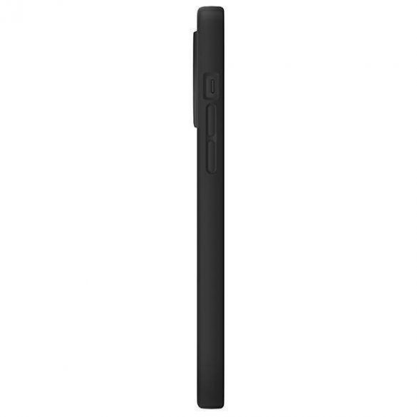 Carcasa UNIQ etui Lino pentru iPhone 13 Pro Max 6,7" negru cu cerneală/cerneală