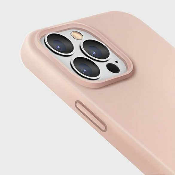 Husă UNIQ și Lino pentru iPhone 13 Pro Max de 6,7" rożowy/roz blush