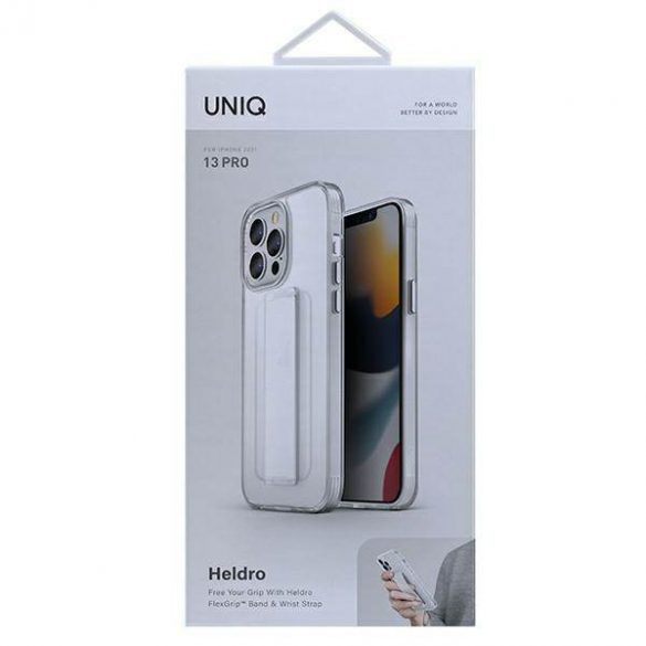 UNIQ etui Heldro iPhone 13 Pro / 13 6,1" carcasă transparentă/transparentă