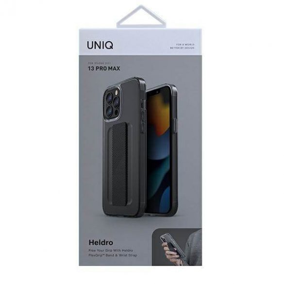 Husa UNIQ etui Heldro iPhone 13 Pro Max 6,7" dymny/smoke