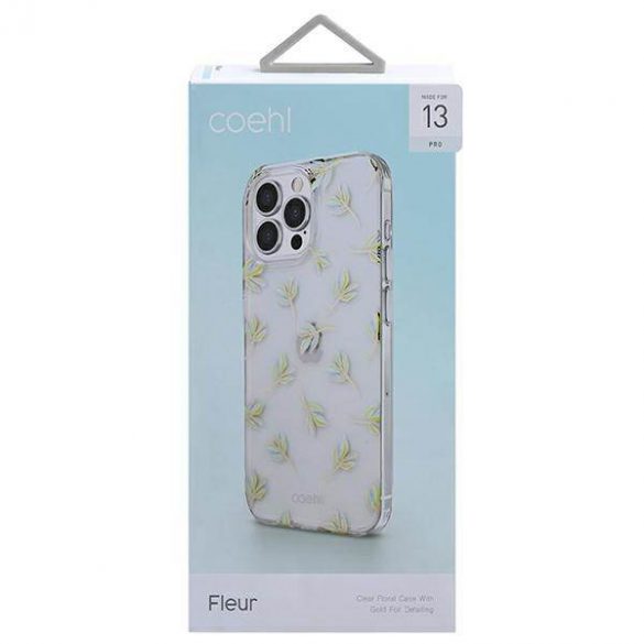 Carcasa UNIQ etui Coehl Fleur iPhone 13 Pro / 13 6,1" niebieski/albastru cer